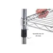 Etagère multifonction 5 niveaux L120 cm