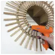Colle bâton transparente Ø7 mm Cléopâtre pour pistolet - lot de 60