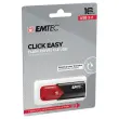 Cl&eacute; USB Click Easy 3,2 Gen1 - 16 Go - Rouge - Emtec 