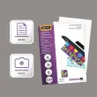 100 Pochettes de plastification perfor&eacute;es - A4 - 80 &micro; - Fellowes 