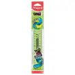 Règle de bureau double plate en plastique souple et résistant - 20 cm