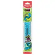 Règle de bureau double plate en plastique souple et résistant - 20 cm