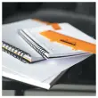Cahier couverture carton - 160 pages A4+ligné - Noir - RHODIA