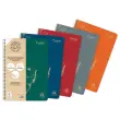 Cahier recycl&eacute; &agrave; spirales pages A4 lign&eacute;. 