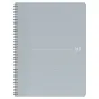 Cahier recyclé à spirales 100 pages 90gr A4 5x5.