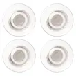 4 Aimants pour tableaux blancs - 32 mm de diam&egrave;tre - NOBO 