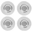 4 Aimants pour tableaux blancs - 32 mm de diam&egrave;tre - NOBO 