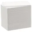 100 Cartes plastiques vierges standard 0,76 mm.
