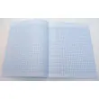 Cahier piqûre Seyès - A4+ 90g - 96 pages - Coloris aléatoire - Access