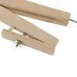 Compas pour tableau blanc 40 cm bois ventouse avec porte marqueur - WONDAY