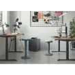 Bureau BERNE &eacute;lectrique 160 x 80 acacia/blanc 