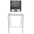 Tabouret haut FONDO HOCKER polypropylène gris