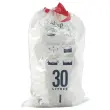 10 Sacs poubelle à liens élastiques - 50 litres