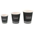 75 Gobelets en carton décorés - 20 cl