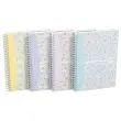 Cahier Flowers 14,8 x 21 cm - 5x5marg&eacute; -120 pages - OXFORD 