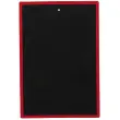Ardoise naturelle - WONDAY - 1 face unie - 1 face 5x5 - bordure en plastique - 17x25 cm 