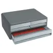 Module 3 tiroirs MOOVUP CEP-gris foncé