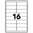 15 Planches d'étiquettes 99,1x33,9 mm 240étiq/boîte