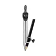 Compas scolaire métal WONDAY - gris et noir
