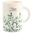 6 Mugs Botanique de 40 cl en porcelaine 