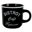 6 Tasses à café grès 12 cl - coloris assortis