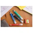 4 Crayons effaçables à sec MARKdry + chiffonnette + taille-crayon - STABILO