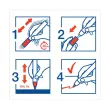 Marqueur craie liquide blanc E 4085