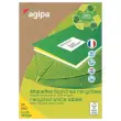 100 planches de 2 &eacute;tiquettes de signalisation - 210x148,5 mm - 100% recycl&eacute; 