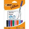 Marqueur effaçable à sec BIC Velleda 1741 pour ardoise blanche - pointe moyenne - coloris assortis - lot de 8