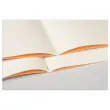 Carnet piqu&eacute; Rhodiarama A5 64 pages, lign&eacute;, couverture souple noire 