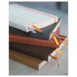 Carnet piqu&eacute; Rhodiarama A5 64 pages, lign&eacute;, couverture souple noire 
