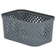 Panier de rangement Pixel 1.5L gris SUNDIS