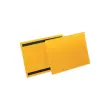 50 Pochettes porte-documents magn&eacute;tiques - A4 paysage - Jaune - DURABLE 