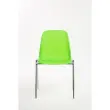 Chaise Charlotte translucide vert