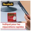 Ruban adhésif Super hold – Très résistant – 19 mm x 25,4 m – SCOTCH