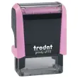 Tampon TRODAT Printy 2L 4910 personnalisable - Rose pastel