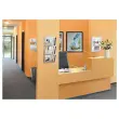 3 Corbeilles murale 170 Ouverture en V - Incolore - CEP