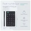 Pavé numérique bluetooth R-GO