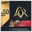 50 Capsules de café Espresso Splendente - Compatibles Nespresso - L'Or