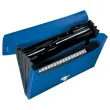 Trieur extensible en PP recyclé - 6 compartiments - bleu - LEITZ