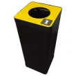 Poubelle de tri jaune
