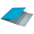 Trieur avec &eacute;lastiques LEITZ 6 touches- 100% recycl&eacute; - Bleu 