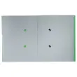 Trieur avec élastiques - 12 touches- 100% recyclé - vert - LEITZ