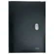 Chemise 3 rabats - A4 - PP recycl&eacute; - Noir - LEITZ 