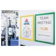 5 Cadres d'affichage magnétiques DURAFRAME MAGNETIC - A4 - Jaune - DURABLE