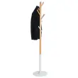 Portemanteau Tree bois/blanc 8 patères