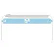500 enveloppes blanches siliconées 114x229 80g avec fen 40x110 Fiducial