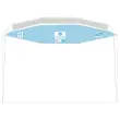 500 enveloppes MSPA blanches 162x229 80gr gommée Fiducial