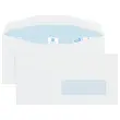 1000 enveloppes MSPA blanches 114X229 fen 45x100 80gr gommées recyclées