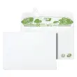 40 enveloppes extra blanches 114x162 mm 100% recyclées 80g bande siliconé